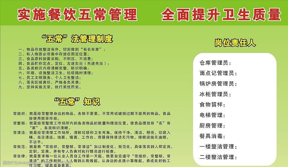 學(xué)樣五常法